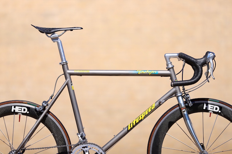 Litespeed Tachyon Time Trial Titanium Bike 58 cm For Sale