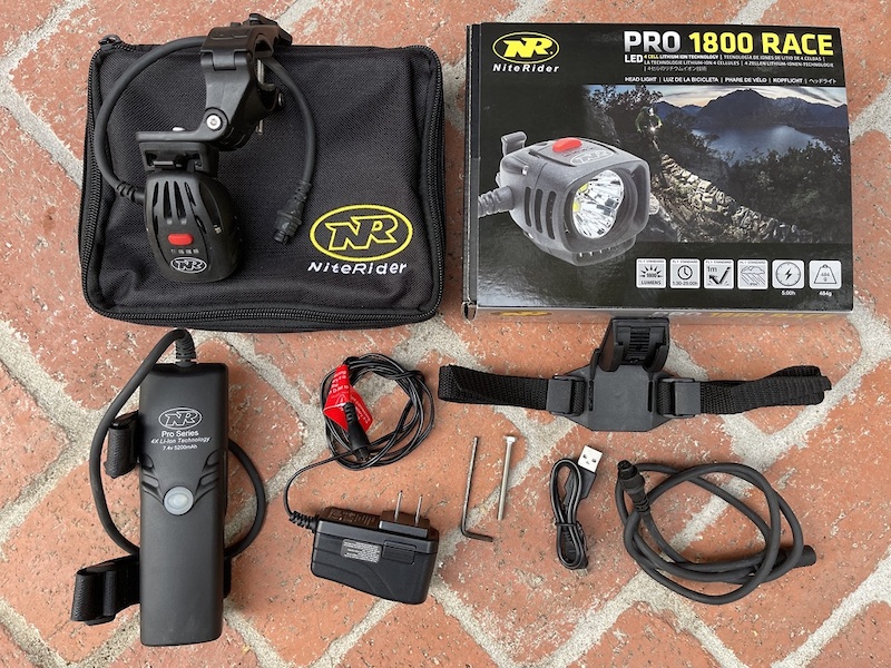 2018 NiteRider Pro 1800 Race LED Light For Sale