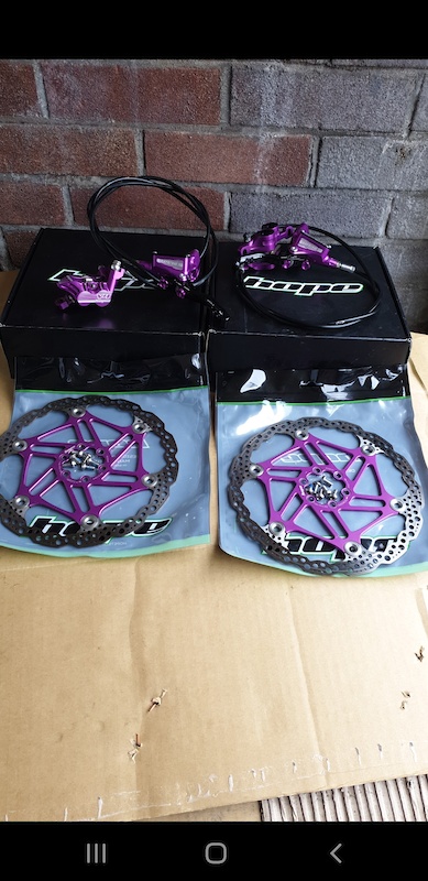 hope tech 3 v4 brake set