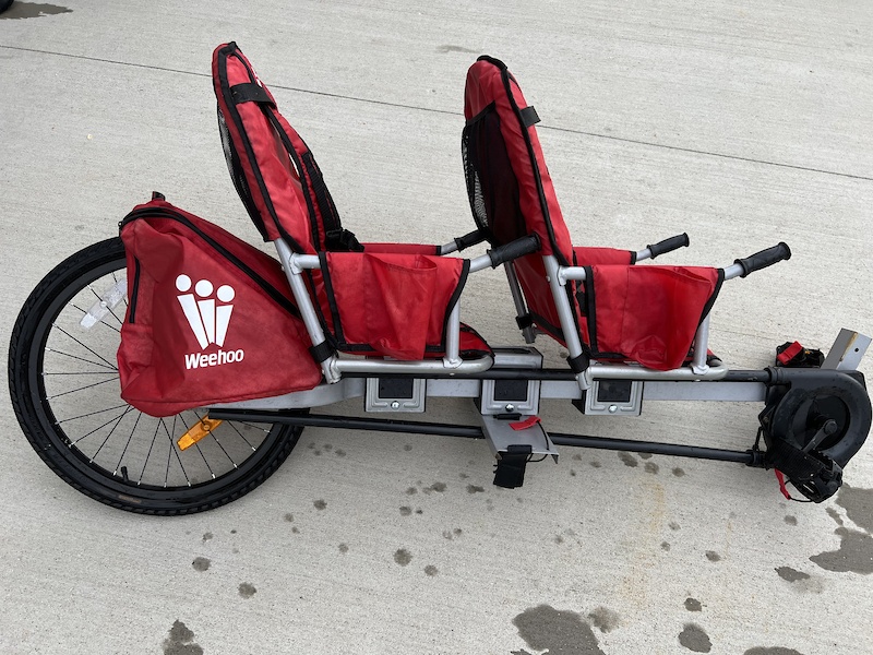 Weehoo double bike trailer hot sale