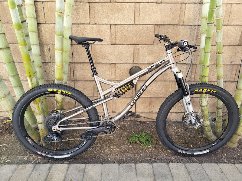 2020 Lynskey Ridgeline FS 140 full suspension Titanium bike For Sale