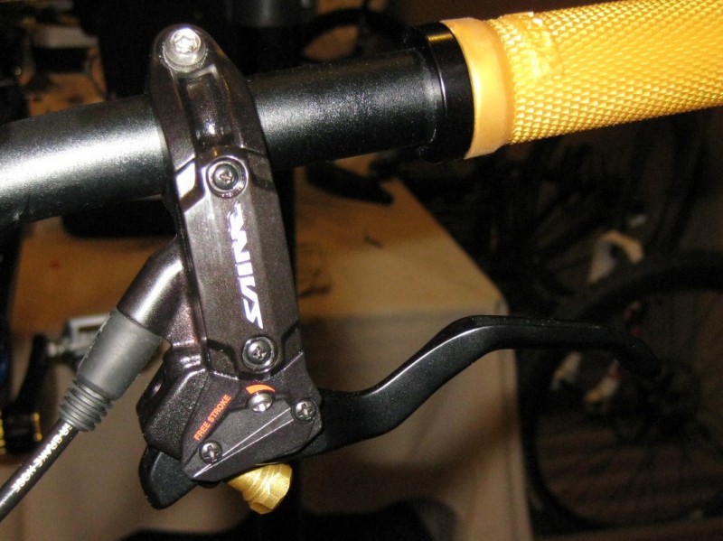 Front SAINT brake lever.