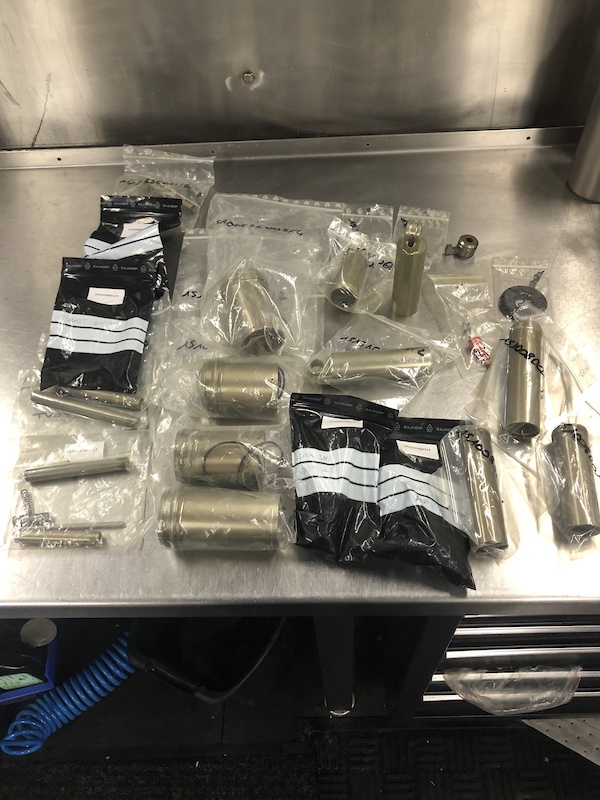 BOS Rear shock parts For Sale