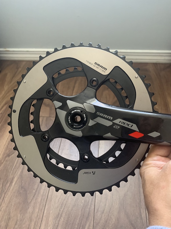 Sram Red 22 Bb30 Carbon Crankset 52 36 170mm For Sale