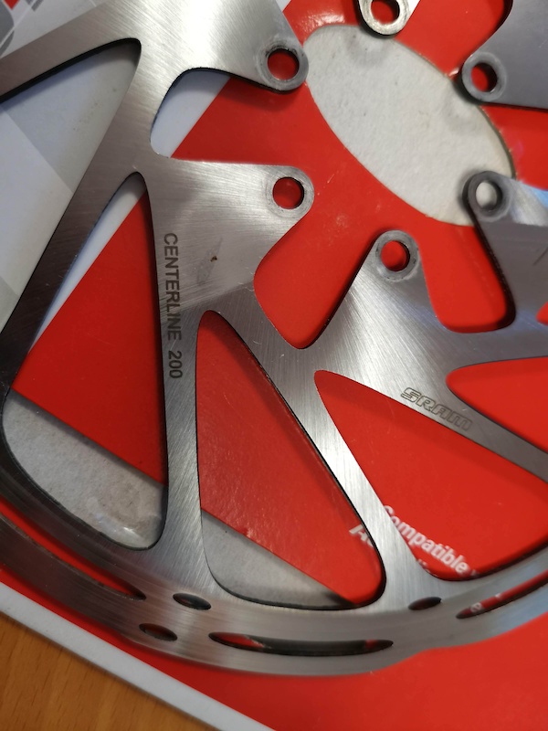 sram centerline 203mm rotor