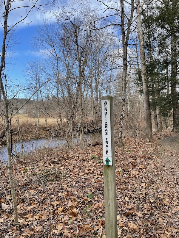 Werbitzkas Loop Hiking Trail Granby, Connecticut