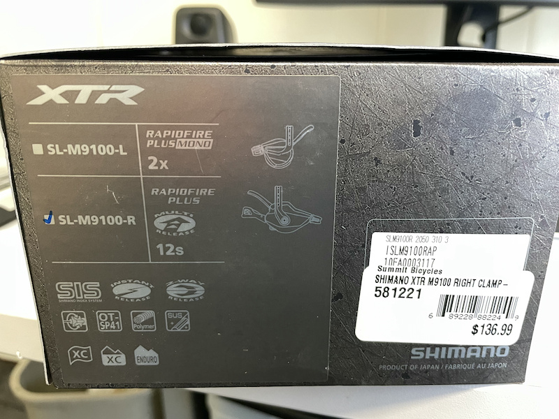 Shimano XTR FC-M9100 Adjust Nut
