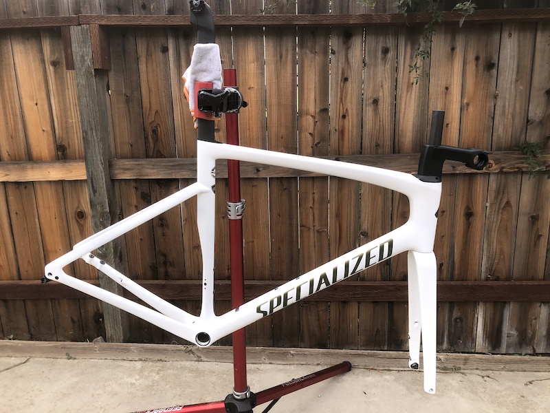 2022 Specialized tarmac sl7 frame white green For Sale