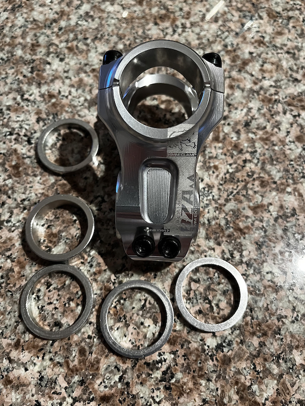 Chromag BZA silver 35 clamp/50 mm & spacer kit For Sale