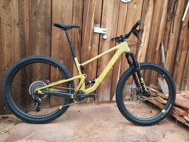 2020 Santa Cruz Tallboy CC XO1 Carbon wheelset Large Yellow For Sale