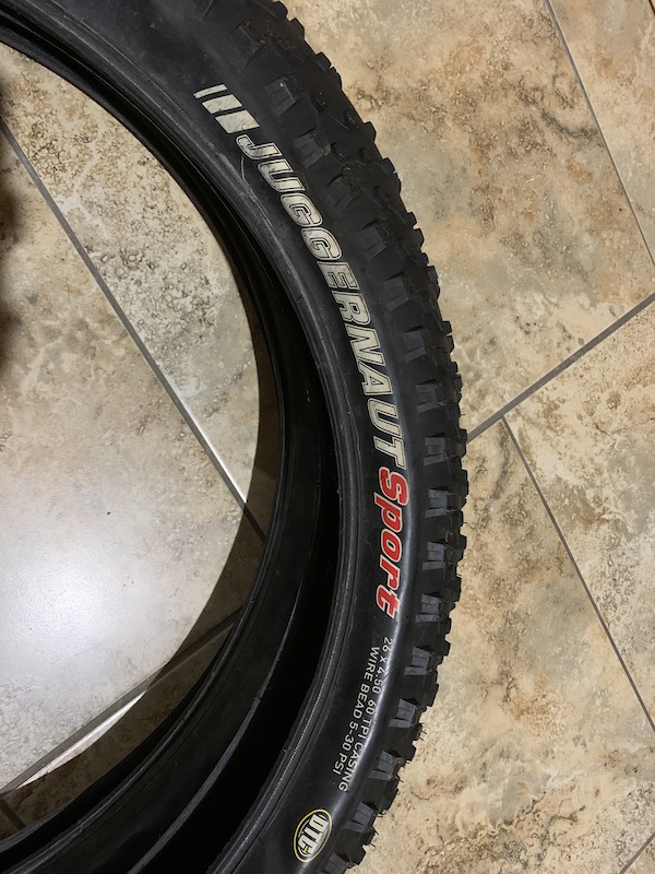 Kenda Juggernaut Sport Fat Tires. 26” x 4.5 For Sale