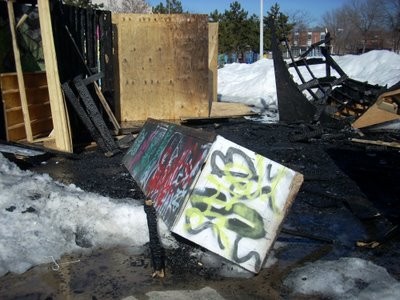 Wallace Emerson BMX Park destroyed by fire!