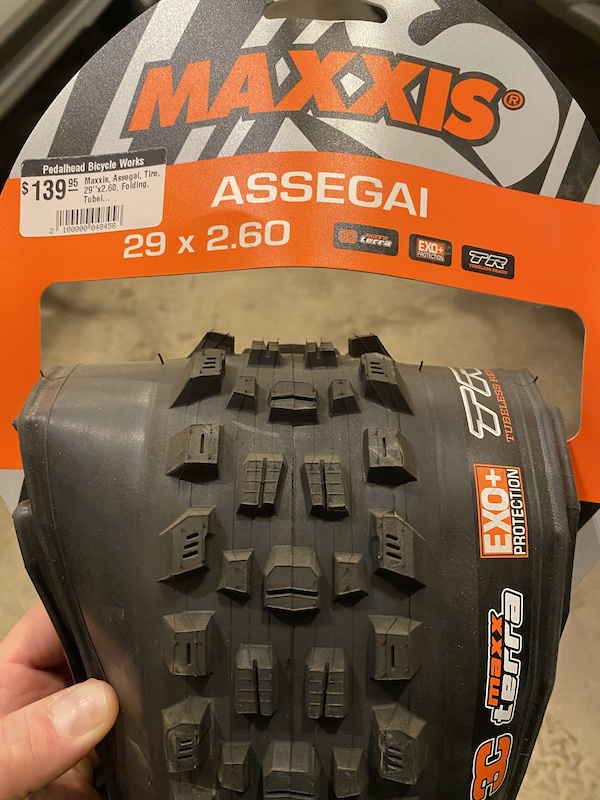 maxxis assegai 27.5 x 2.6 exo 