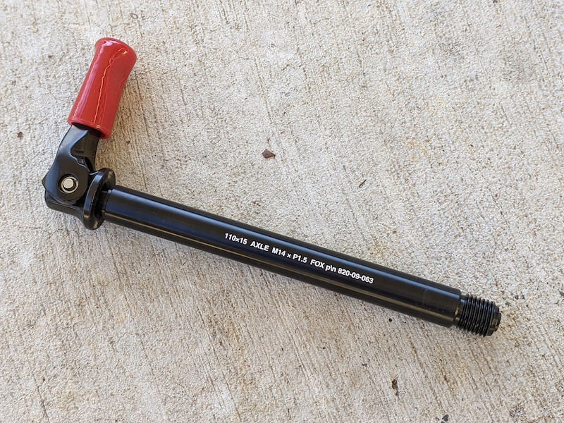 2021 Fox Floating QR Axle 110x15 PN: 820-09-063-KIT For Sale
