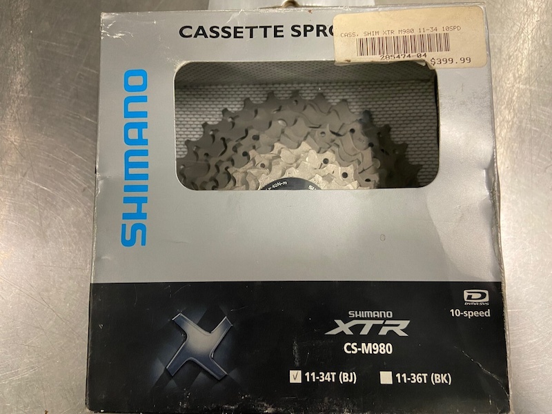 Cassette SHIMANO XTR M9101 10-51 12V – Tandem Cycles