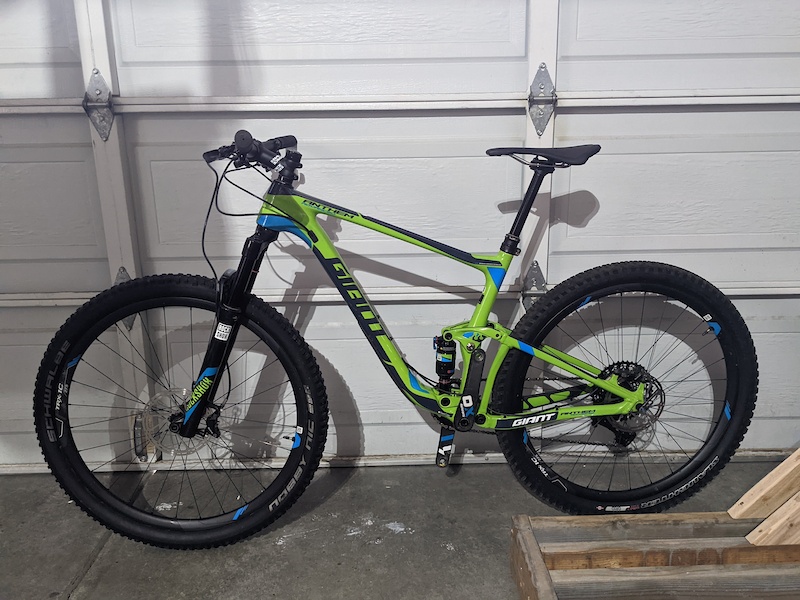 2016 Giant Anthem Advanced SX frame and fork For Sale