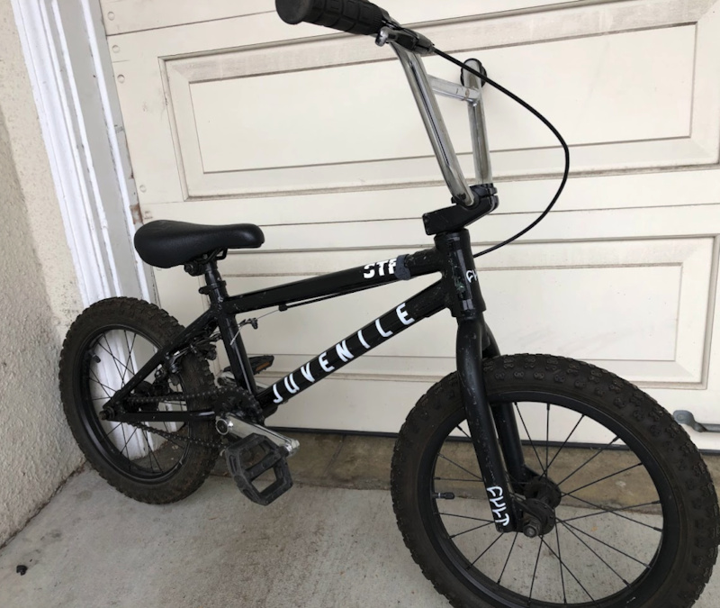 cult juvenile 16 bmx bike
