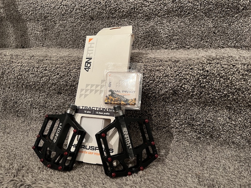 45NRTH HEIRUSPECS Aluminum Fat Bike Pedals For Sale