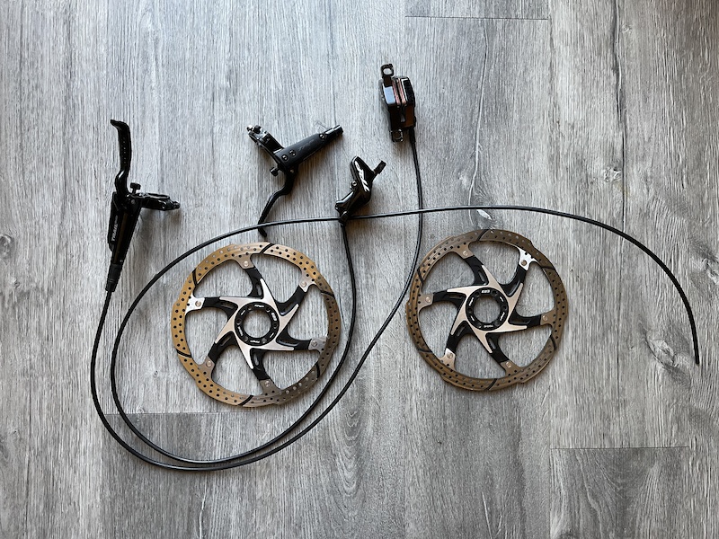 2021 TRP Trail Evo Brakeset with Rotors For Sale