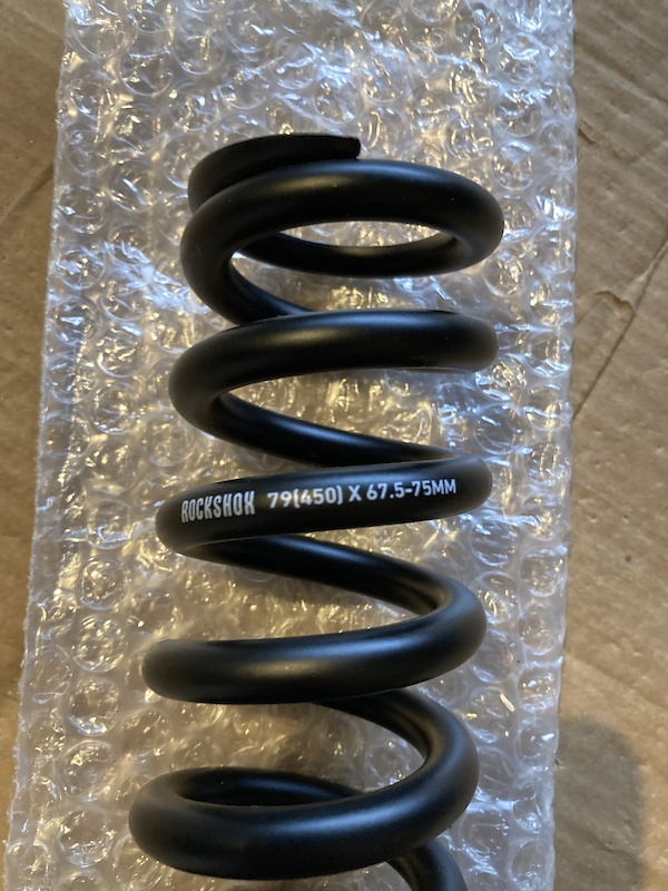Spring Calculator RockShox Metric Coil Rear Shock Spring 151mm