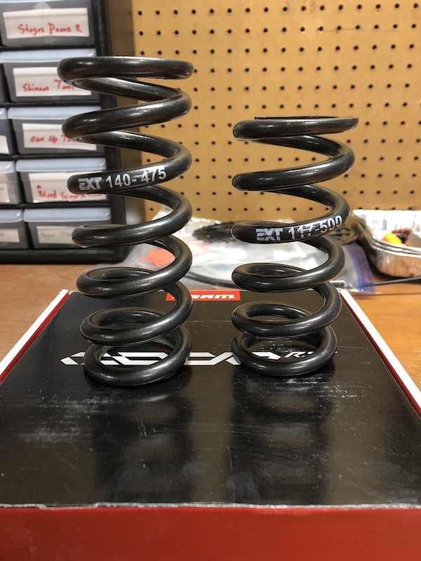 2020 EXT Springs 475 & 500 lbs 117mm and 140mm length For Sale