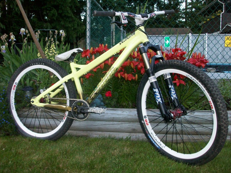2009 Specialized P.3

Nsmb.com Factory build kit, for is a 2008 fox Float 36 RC2 with black crown and lowers.

24.95LBS