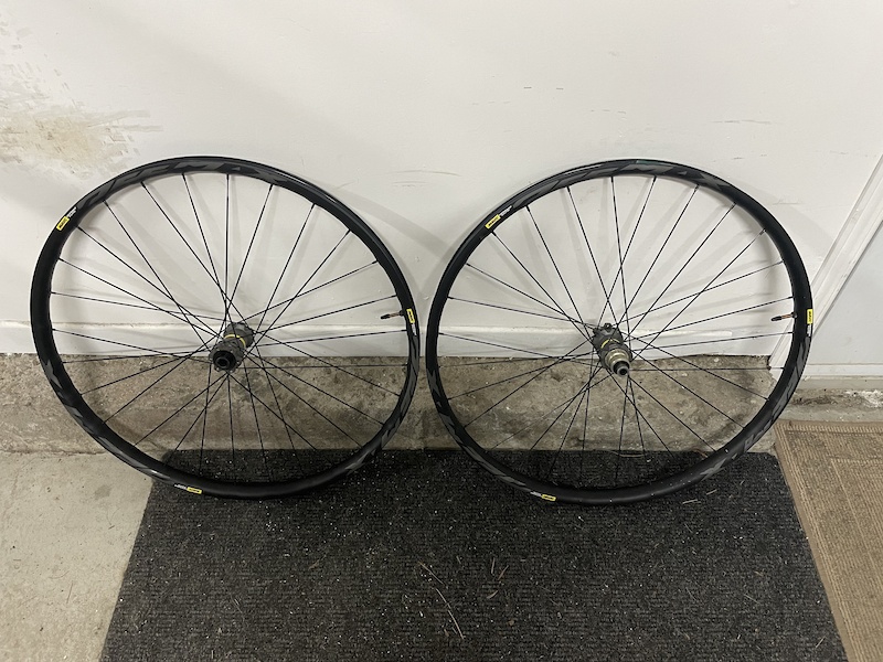 mavic deemax elite wheelset