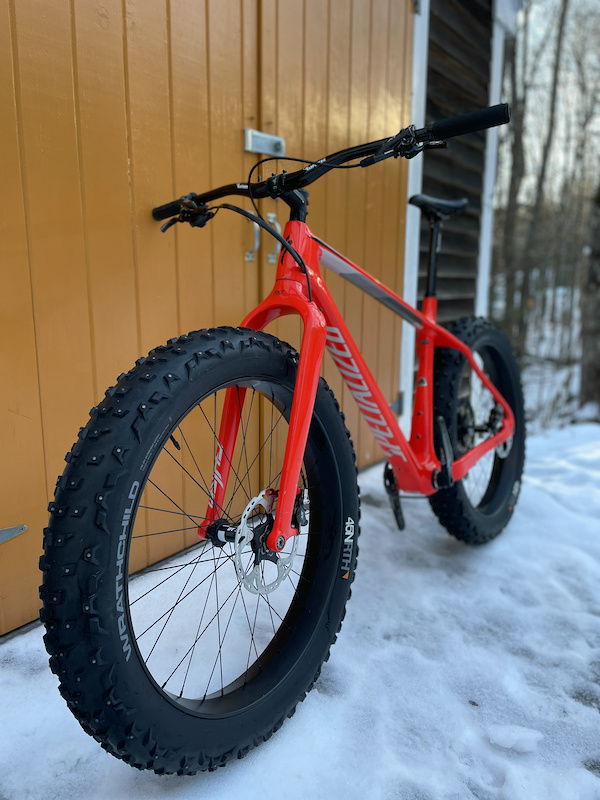 2015 Specialized Fatboy Carbon, carbon wheels, DT & XT 12sp For Sale