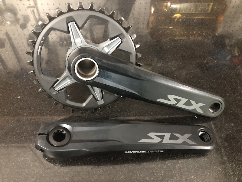 2021 Shimano SLX 12 speed crankset 34 tooth ring NEW For Sale