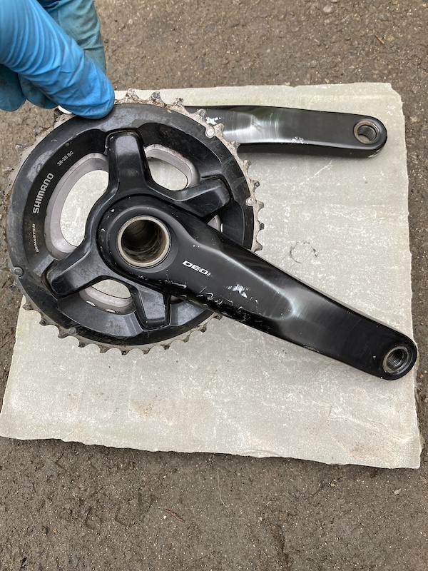 shimano mt500 crankset