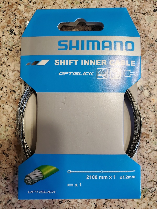 2020 Shimano Optislick Inner Cable Derailleur 1.2 x 2100mm For Sale