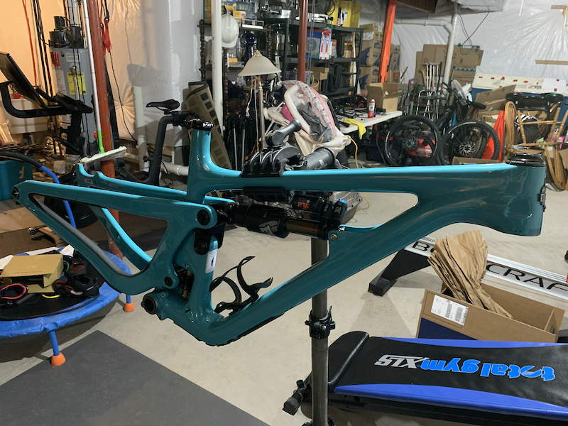 2021 Yeti SB150 TURQ Frame With Fox FloatX2 Shock For Sale