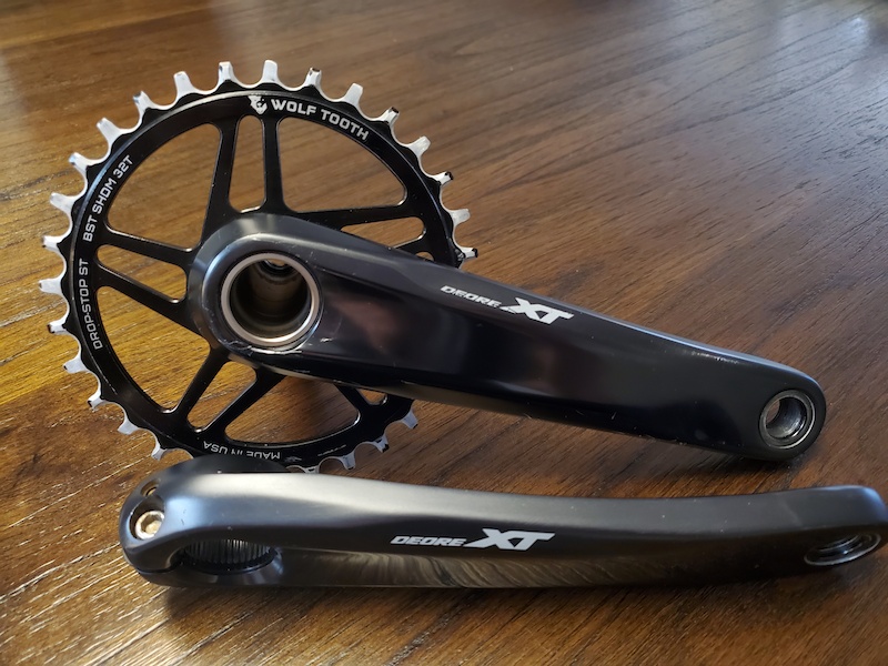 2021 Shimano XT crankset For Sale