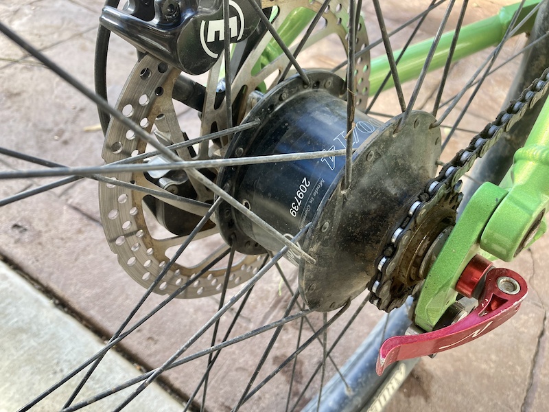 Rohloff Speed hub and shifter on 29 inch Velocity rim For Sale