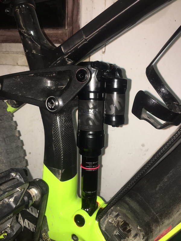 Adesivi Per Ammortizzatore ROCKSHOX SUPER DELUXE ULTIMATE THRU SHAFT (2020-2024) – Cromato-oro, Alta Qualità