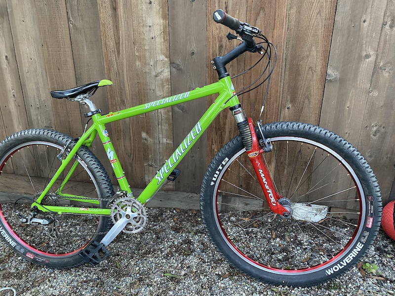 1998 Specialized S-Works M2 - Stock! Rare Grabber grn For Sale