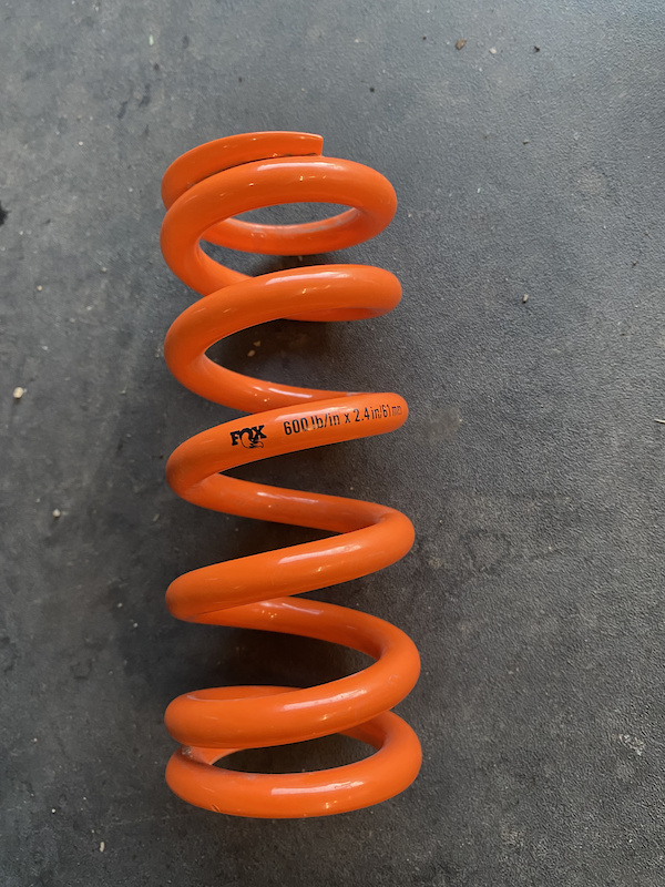 2021 Fox SLS Coil Spring 600lbs 2.4/61mm Orange Price Drop For Sale