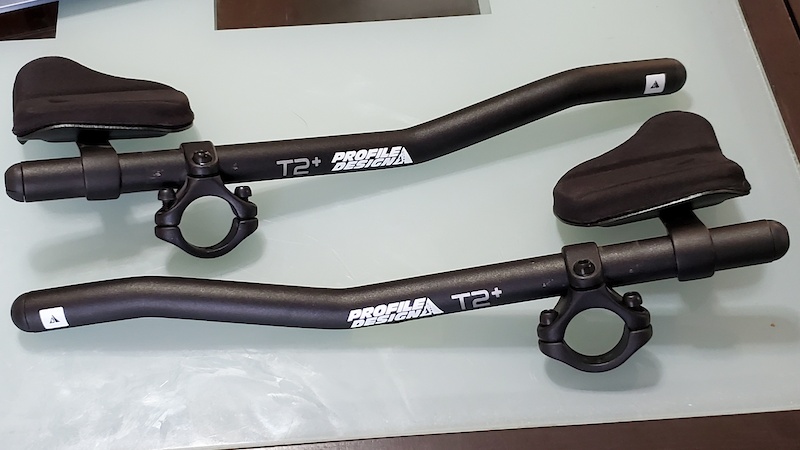 2018 Profile Design T2+ Aluminum Aero Bars For Sale