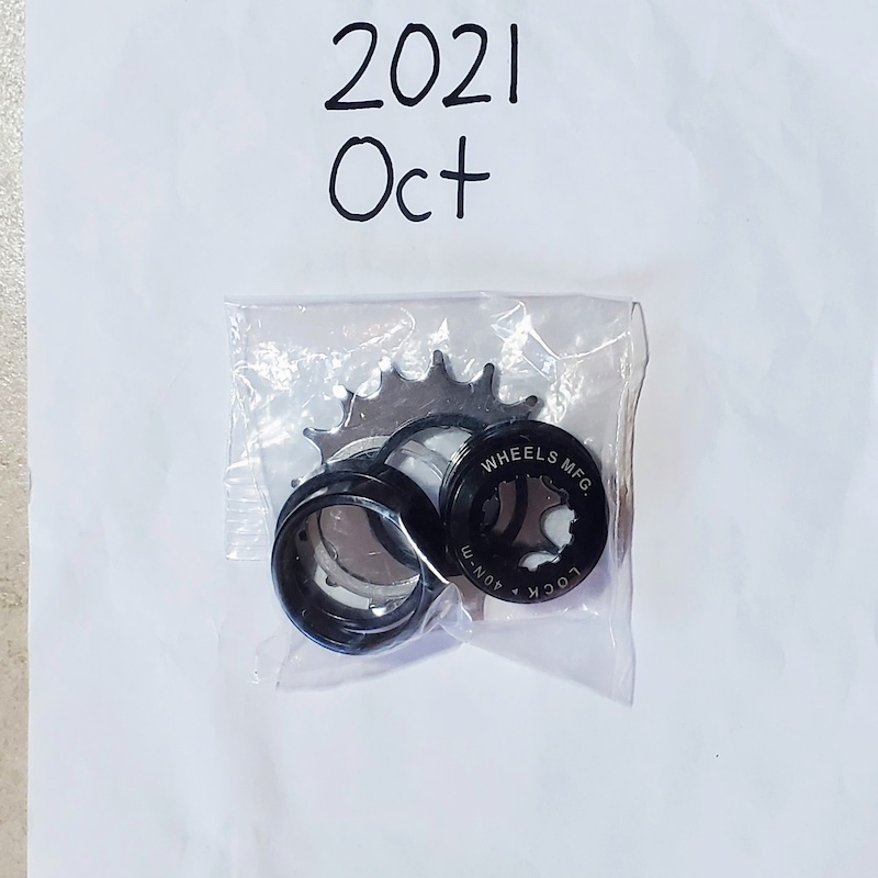 Wheels Manufacturing SSK2 Single Speed Kit, Black For Sale