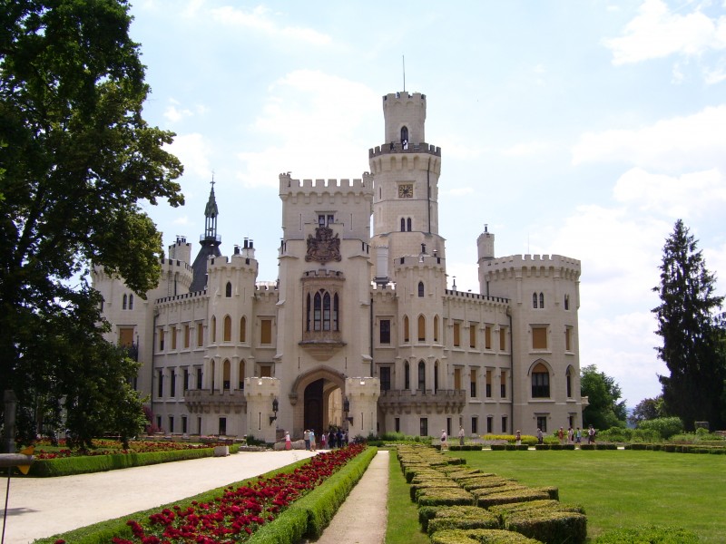 Castle Hluboka,
Hluboká nad Vltavou, CZ