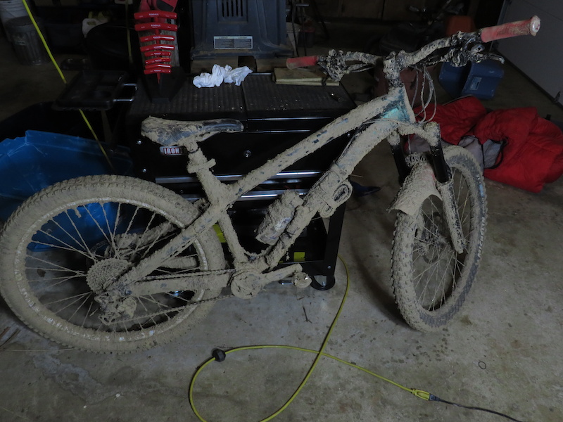 my bike got dirty