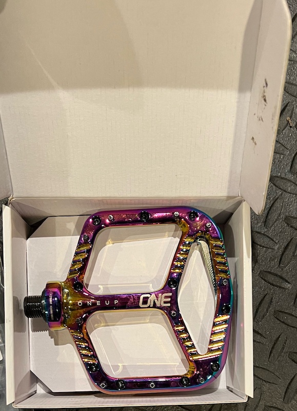 oil slick clipless pedals