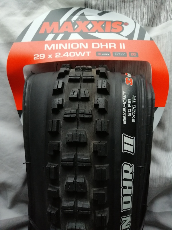 2022 Maxxis DHR II 29x2.40 3c Maxterra Double Down casing For Sale