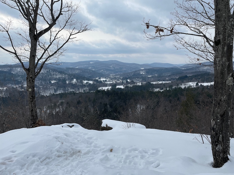 Mt Tom Summit Trail Hiking Trail Woodstock, Vermont