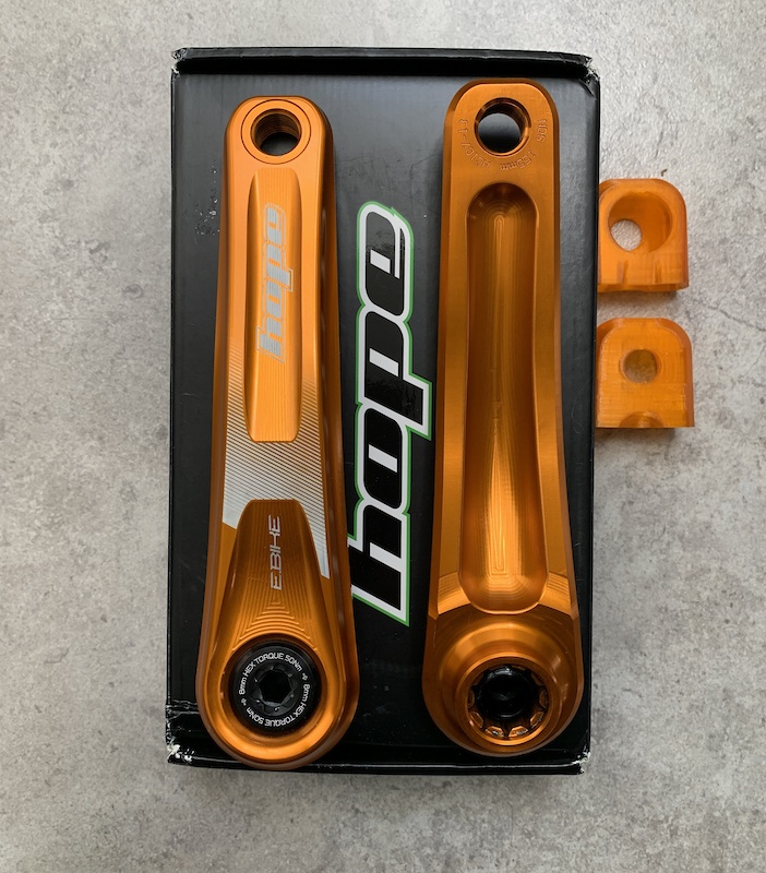 Hope E-Bike Crankset 155mm Crank Arms Narrow Offset Brose - Black - Brand New - View #11