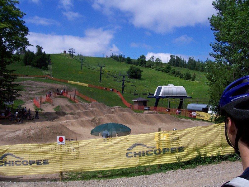 This is the dirt jumping park at Chicopee!