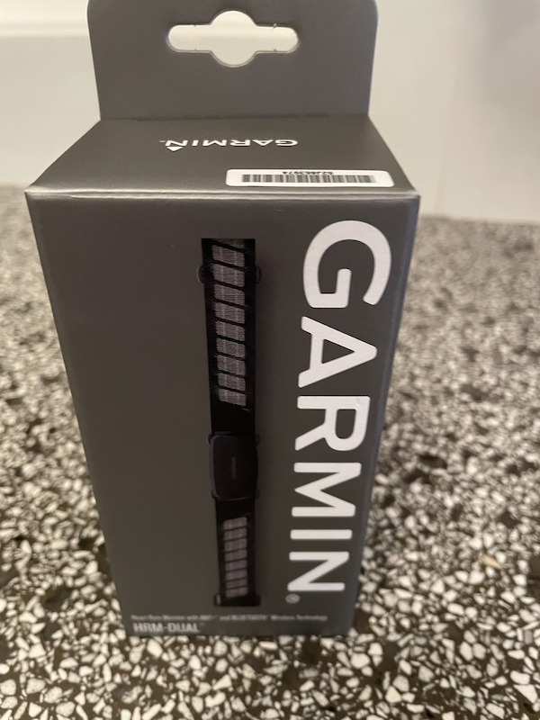 2022 GARMIN HRM DUAL HEART RATE MONITOR W/ANT! NEW! For Sale