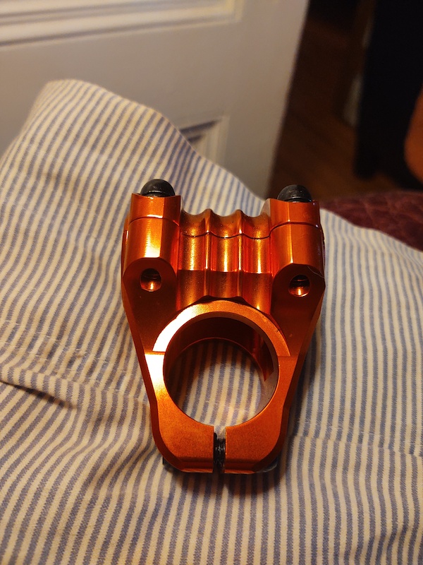 Deity Copperhead 31.8 x 35mm, Orange, Threadless For Sale