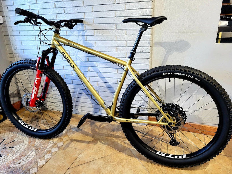 dai　2022 SURLY KARATE MONKEY size S Surly Karate Monkey 27.5+ Suspension Mountain Bike Peach Salmon