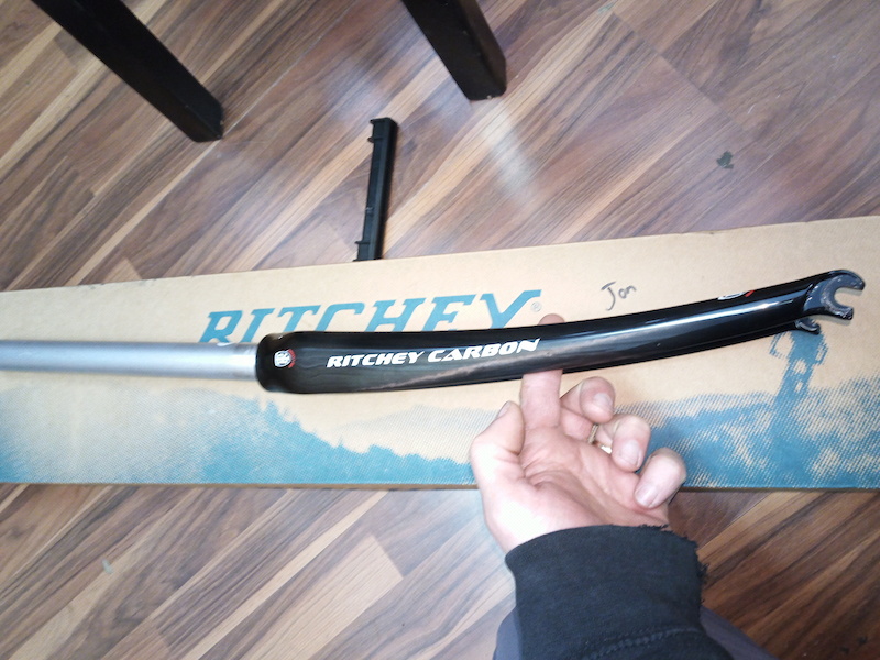 Richey Carbon road fork, rim brake, uncut For Sale